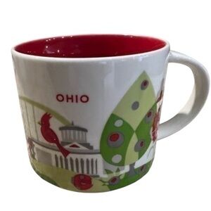 Starbucks 12 oz. You Are Here Collection Ohio State Mug 2013